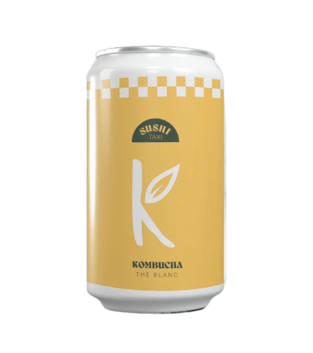 Kombucha au thé Blanc Sushi Taxi / White Tea Kombucha Sushi Taxi