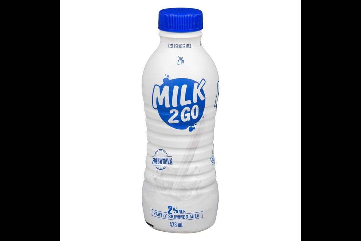 Milk 2% (473 ml) (250 Cal)