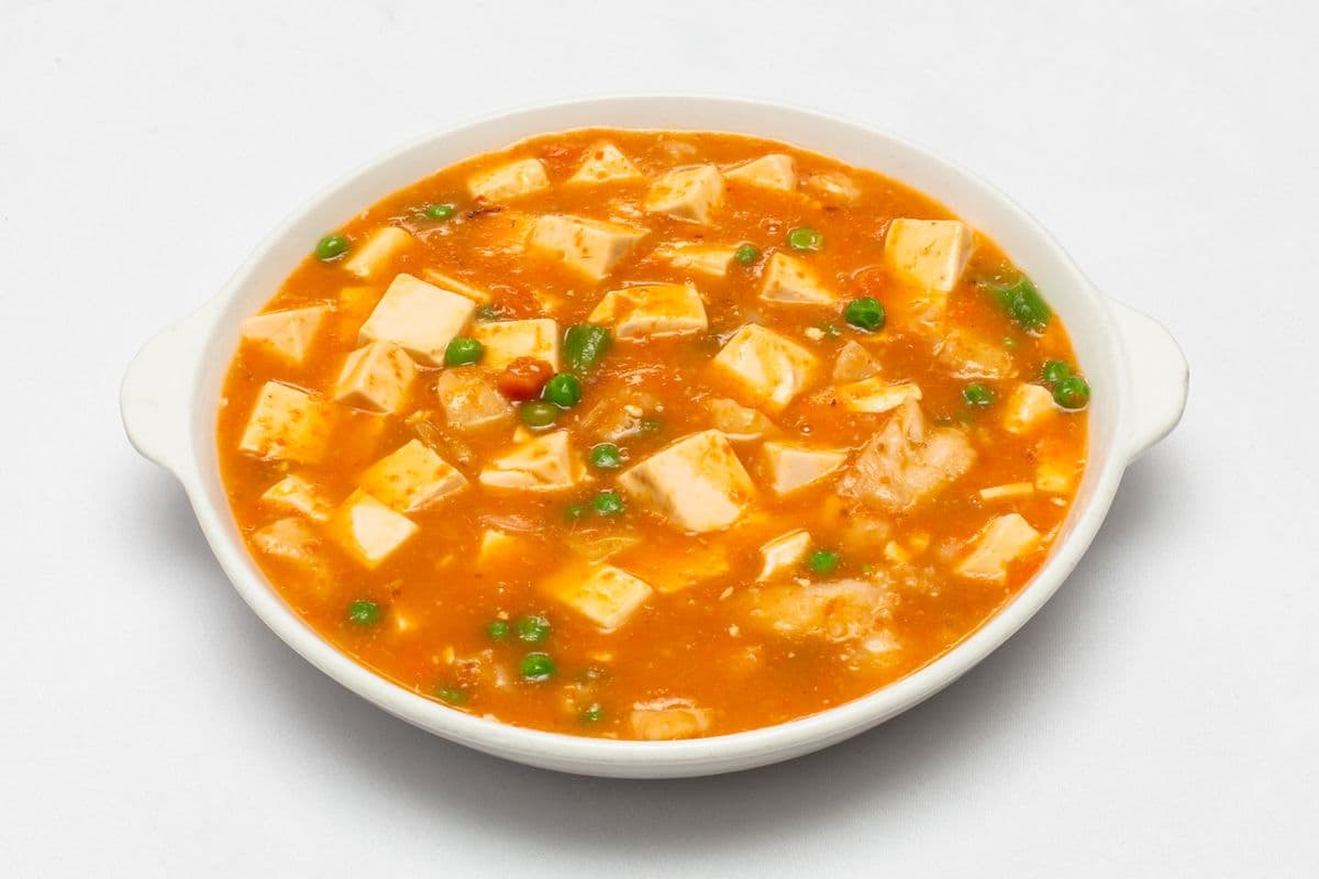 167. Tofu with Seafood and Crab Paste (蟹黃海鮮豆腐)
