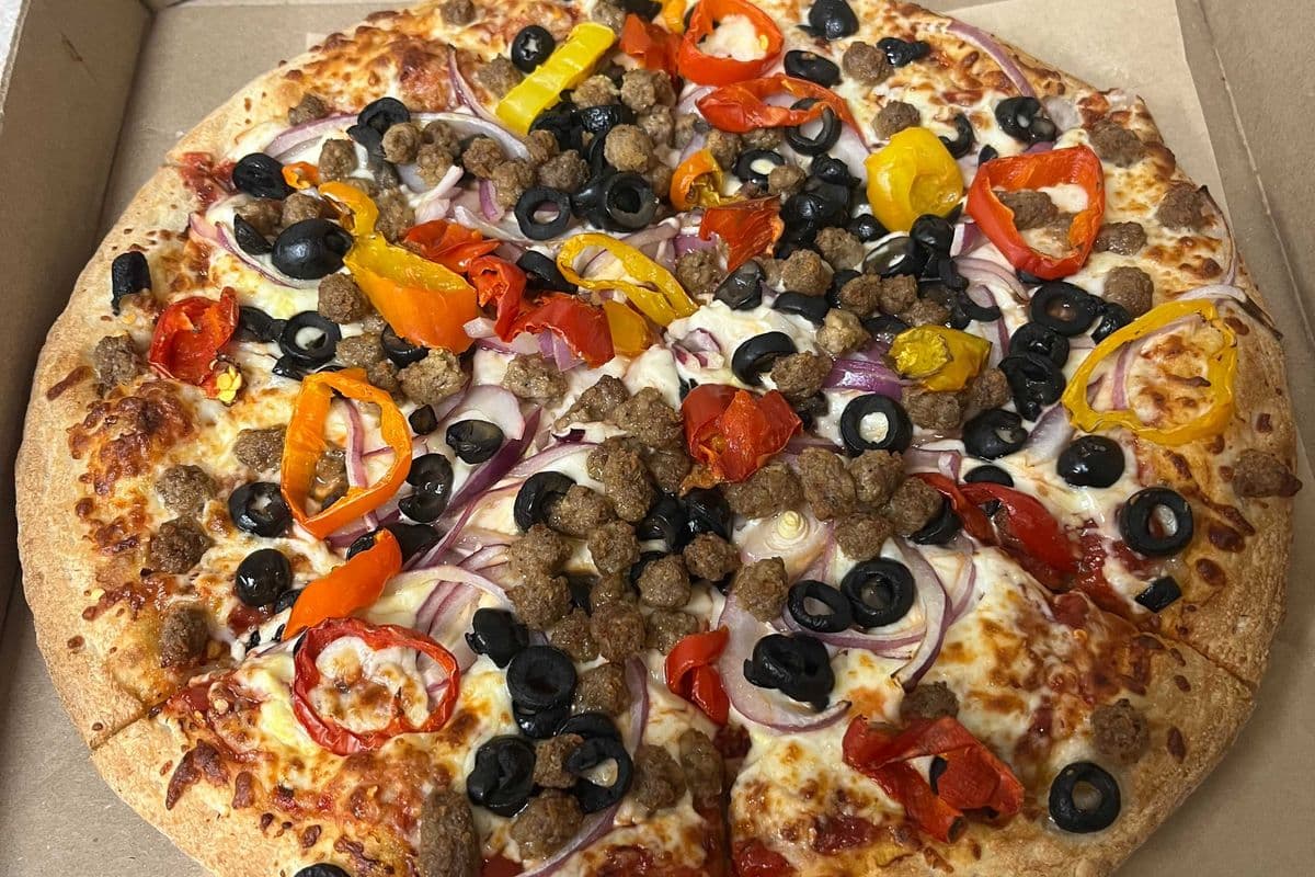 1 16" PIZZA WITH TWO TOPPINGS