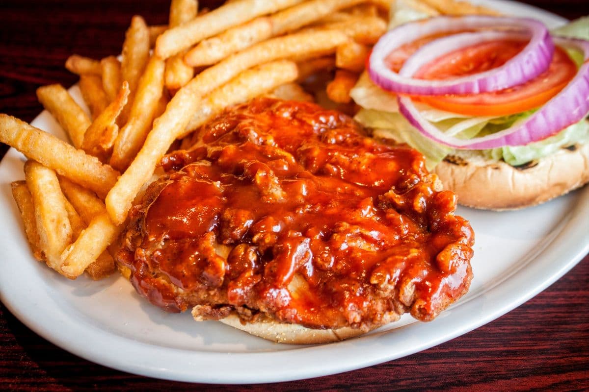 Sultan Crispy Chicken Burger (1/4 lb)