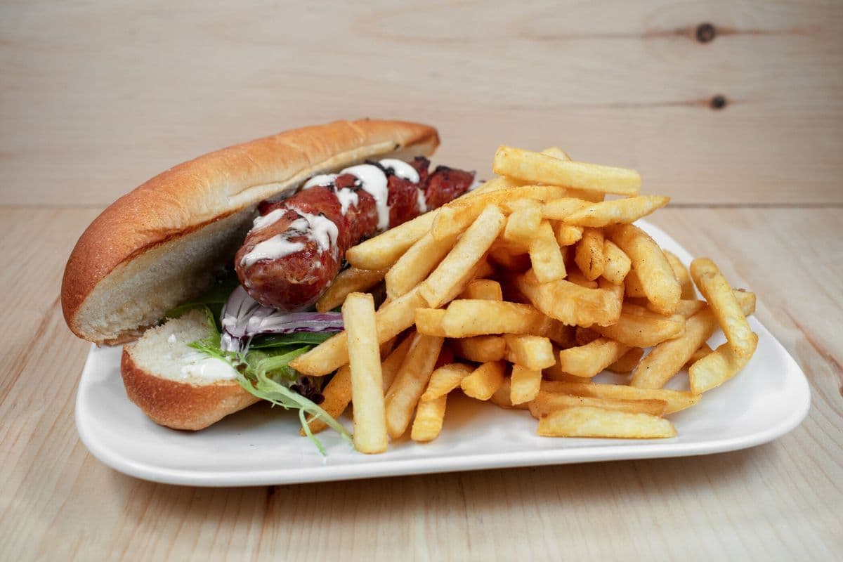 Spicy Italian Sausage Sandwich