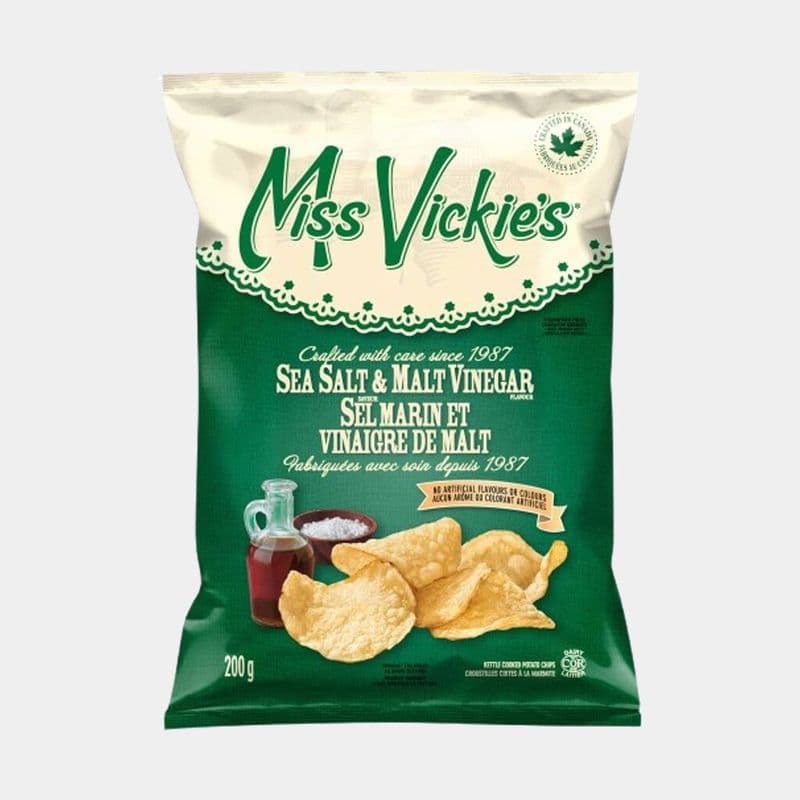 Miss Vickie's Sea Salt & Malt Vinegar Kettle Cooked Potato Chips