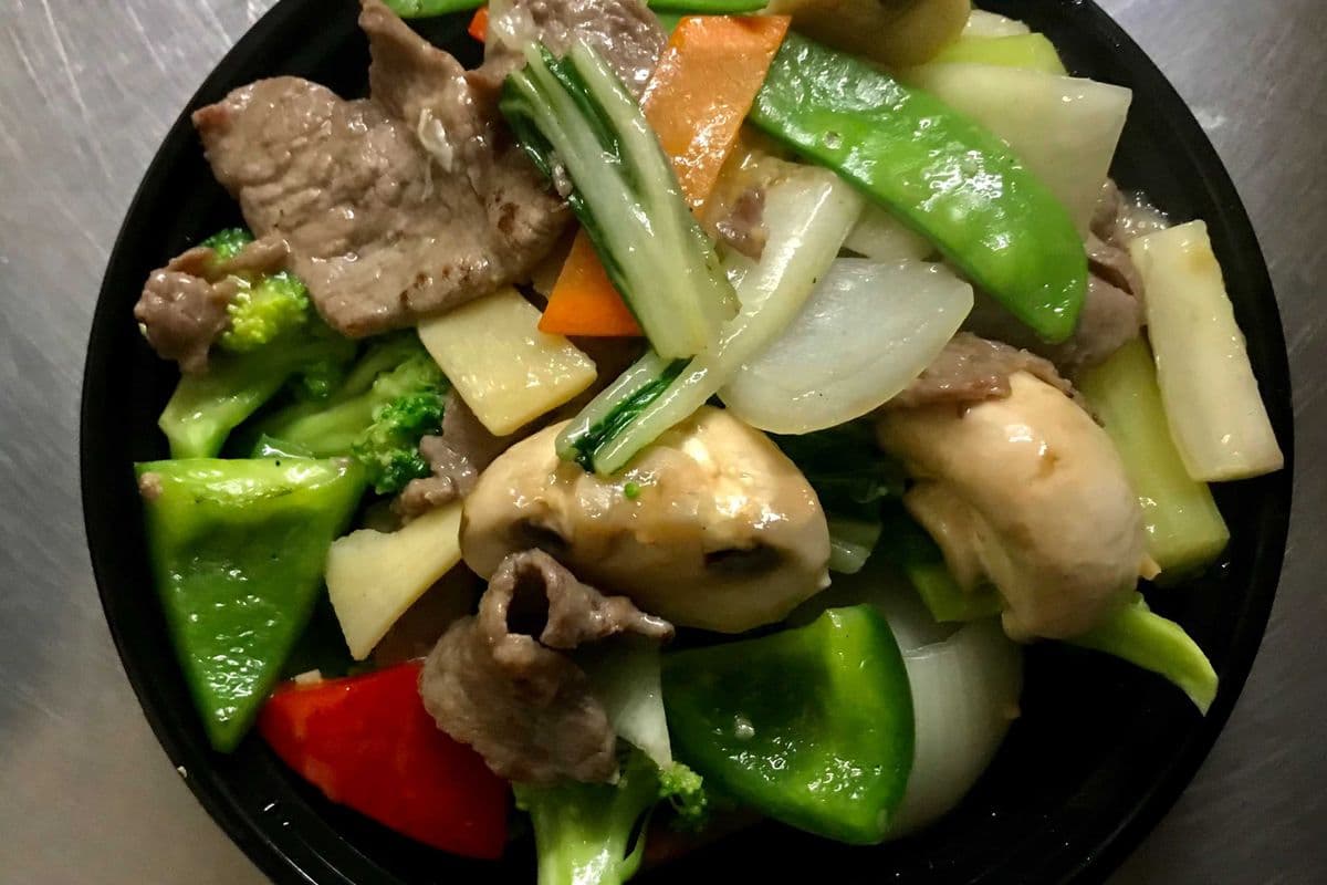 Meat with Mixed Vegetables