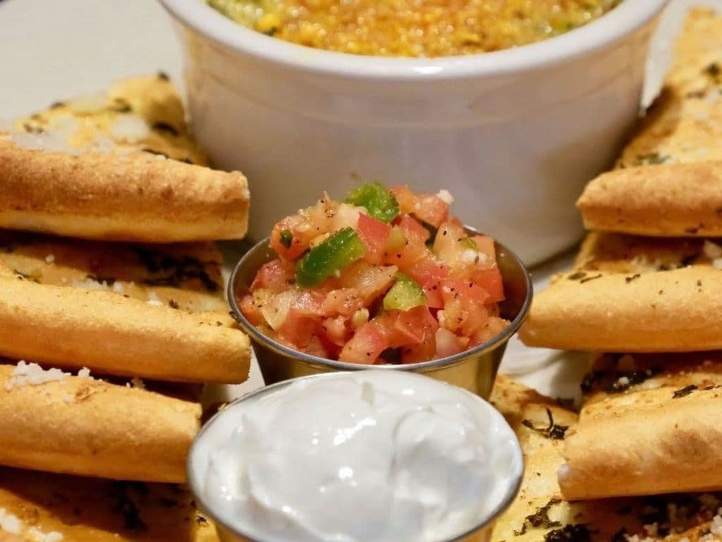 Dip crémeux aux épinards et fromage / Creamy Spinach and Cheese Dip