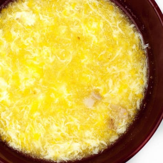 32. Cream Corn Soup with Tofu