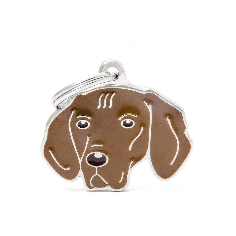 MyFamily Vizsla Engraved Tag