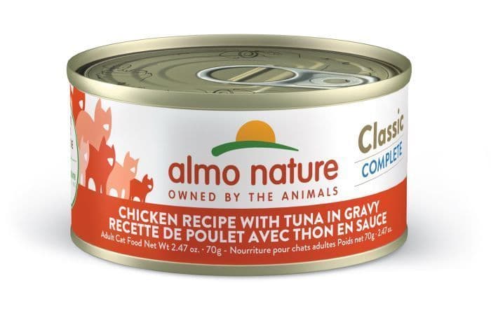 Almo Nature Complete Cat Food - Chicken Recipe With Tuna In Gravy 70g