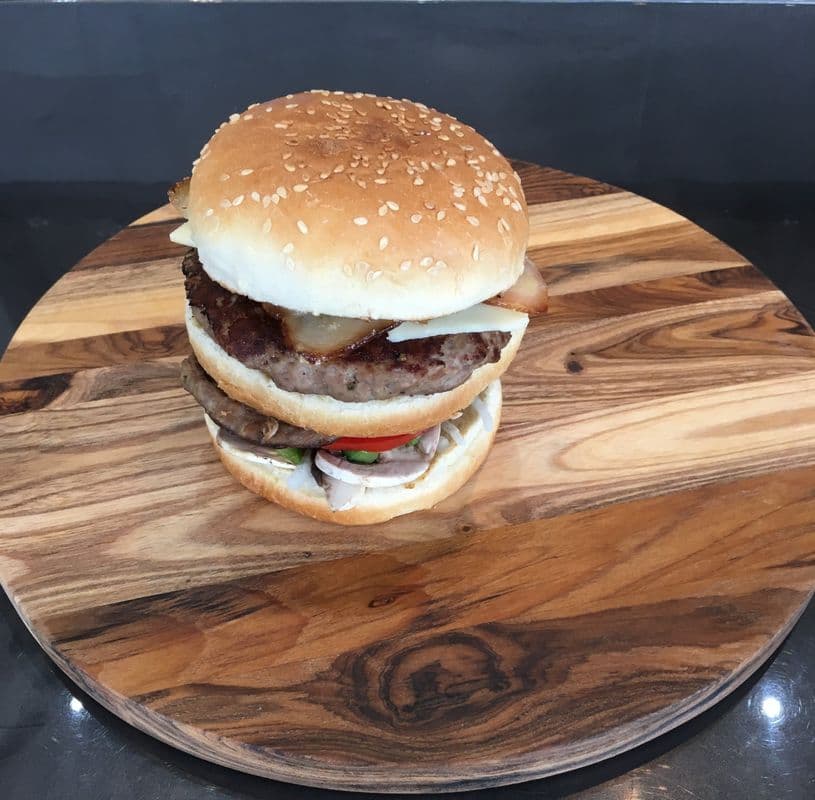 Hamburger double Happy / Happy Double Hamburger