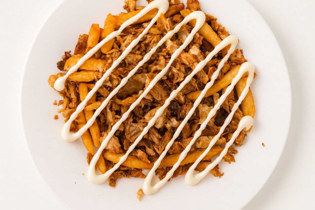 Alley Chicken on Fries