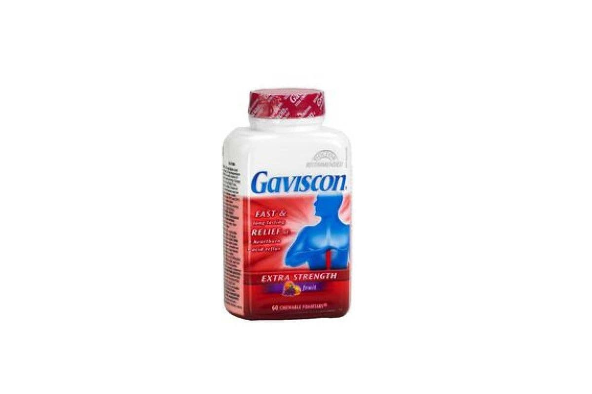 Gaviscon Extra Strength Fruit blend (60 Tab)