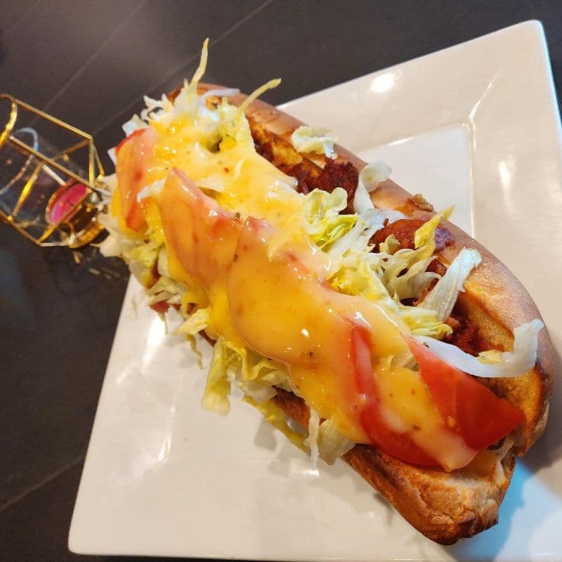 Steak and Pepperoni Hot Sub