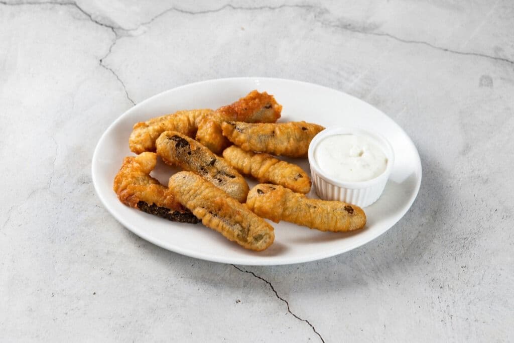 Battered Pickles