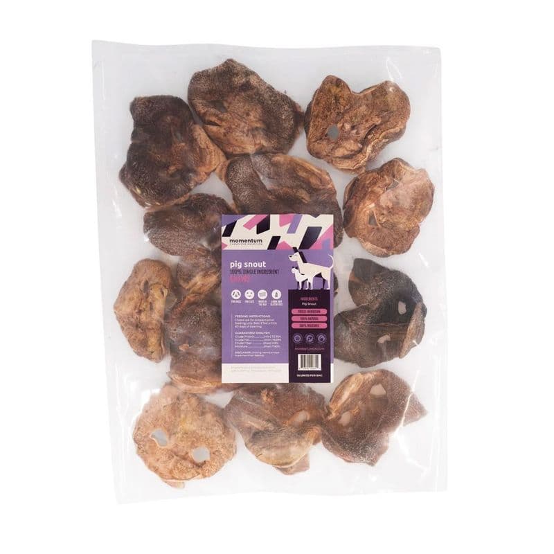 Momentum Freeze Dried Pig Snout Chews 1 ea