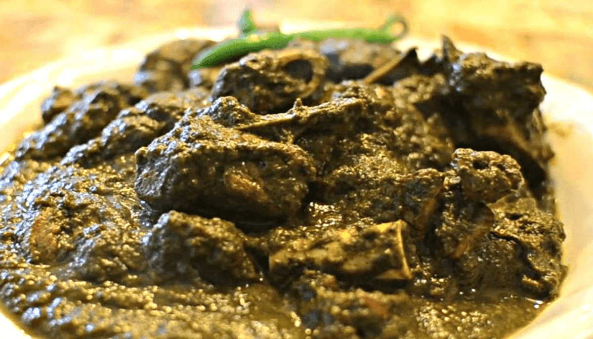 Lamb Palak & a Butter Naan