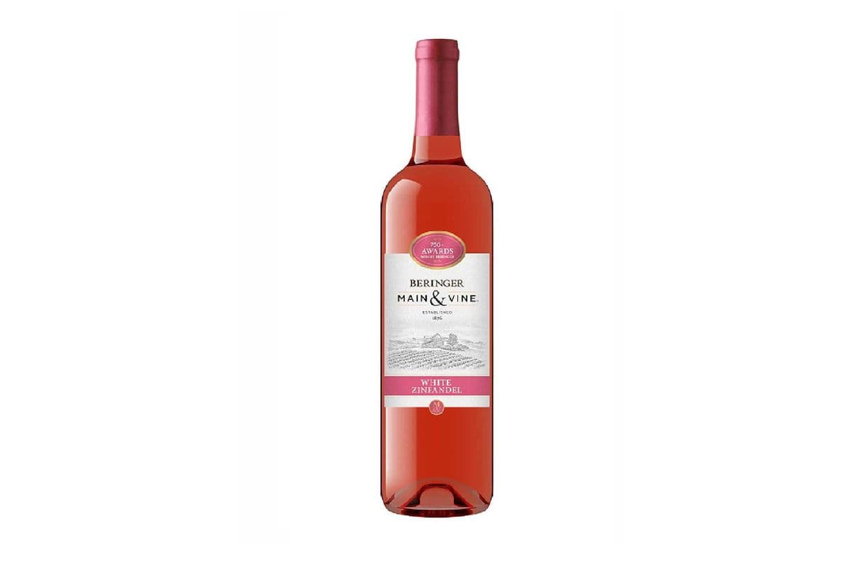 BERINGER MAIN & VINE WHITE ZINFANDEL (1 x 750ml)