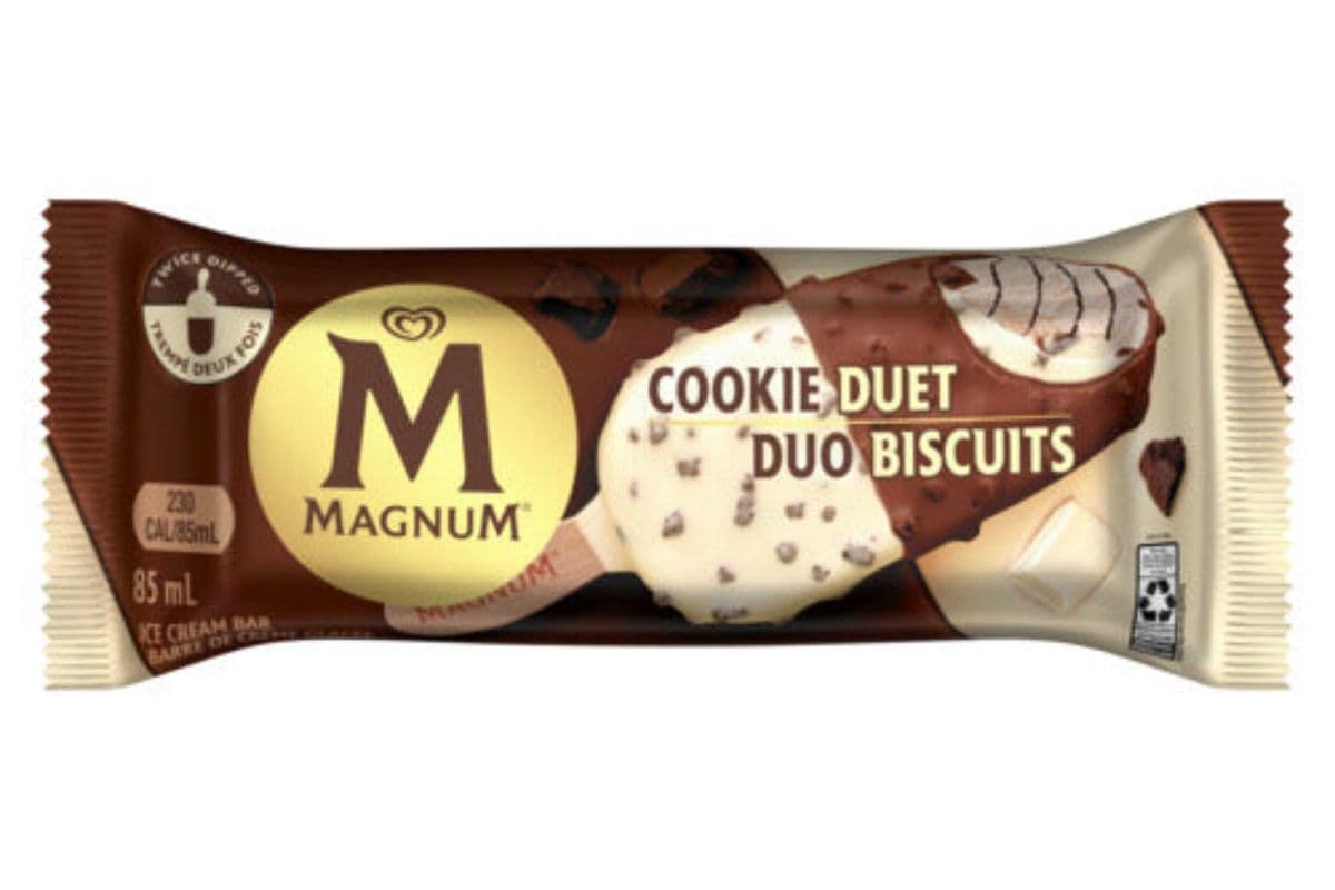 Magnum Cookie Duet Ice Cream Bar (85 ml)