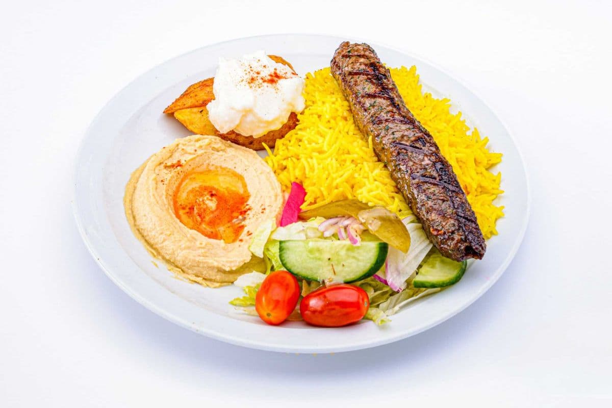 Beef Kebab Platter