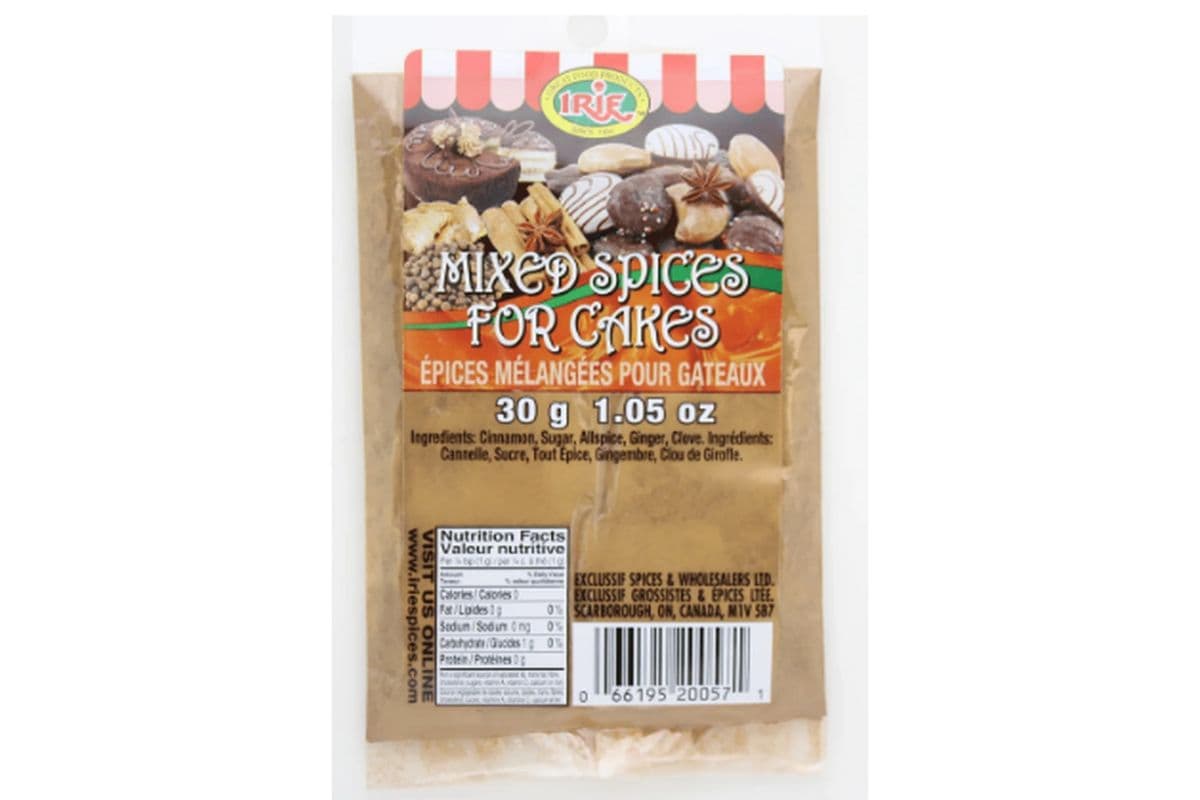 Irie Mixed Spices for Cakes (30 g)