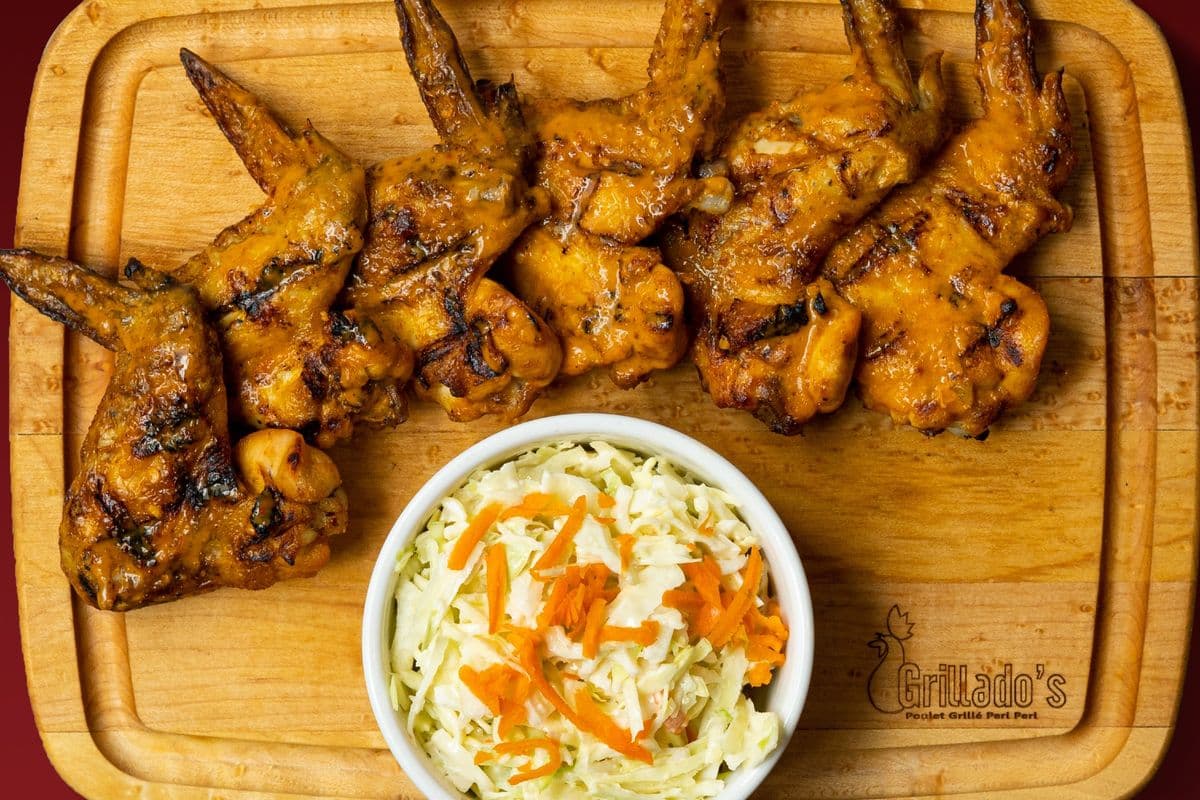 Six Whole Chicken Wings