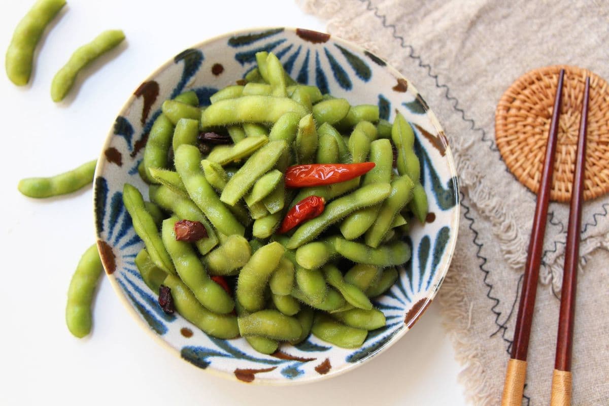 11. Edamame salé / Salted Edamame