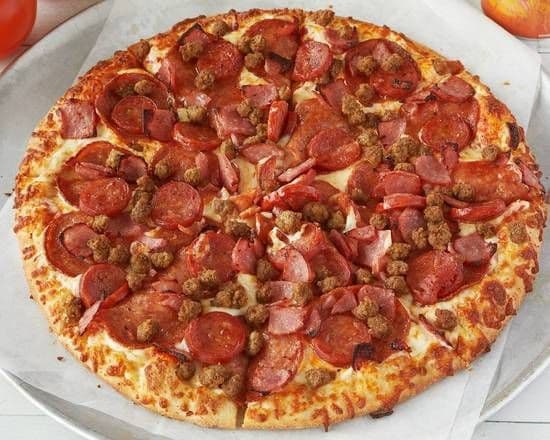 2x12" Medium Crazy Meat Pizza / 12" moyennes pizzas fou de la viande /