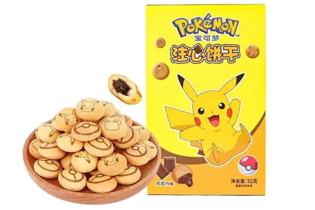 Biscuit Pokemon chocolat