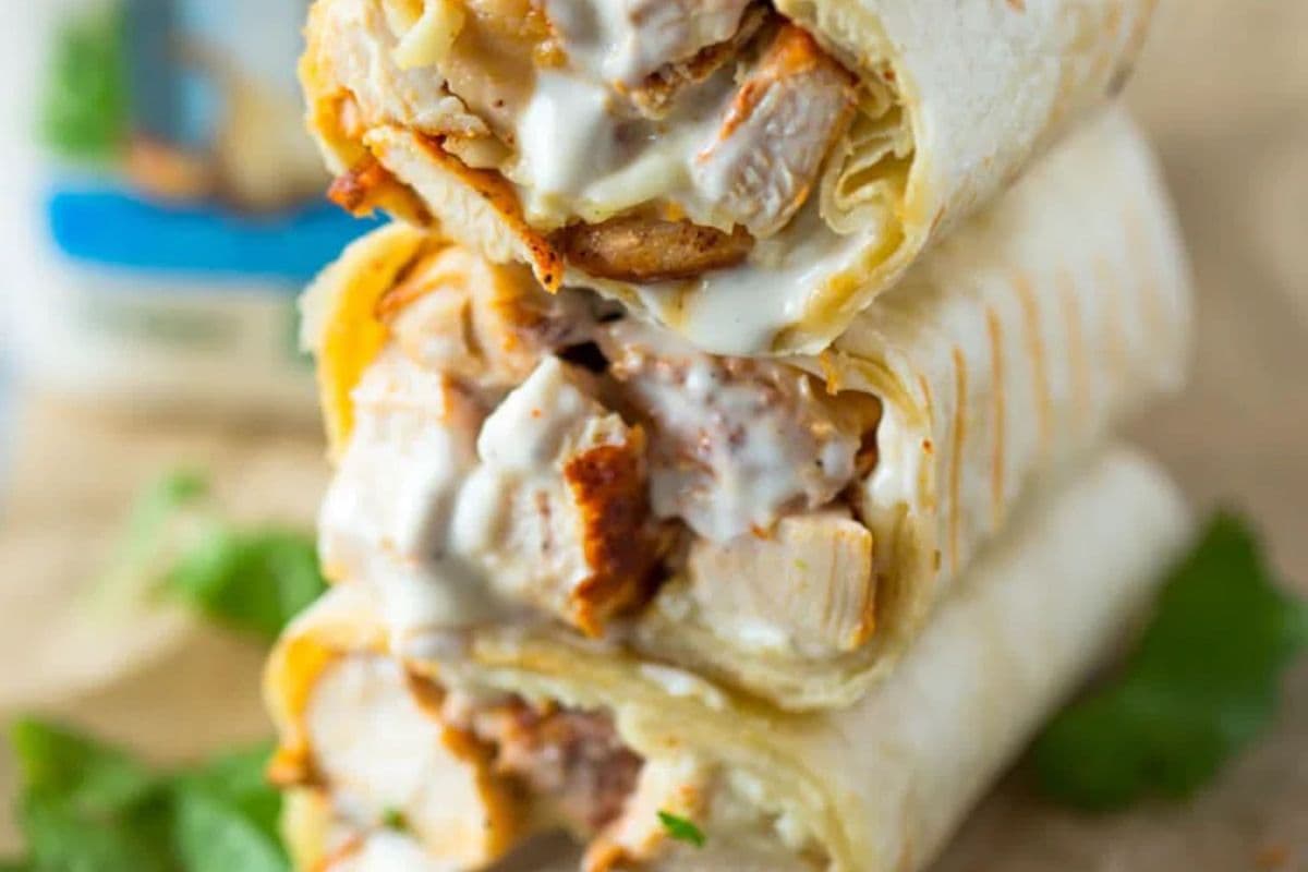 House Chicken Wrap