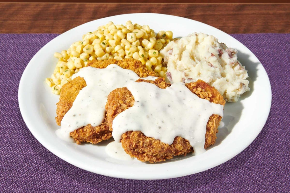 Country-Fried Steak (1120-1740 Cals)