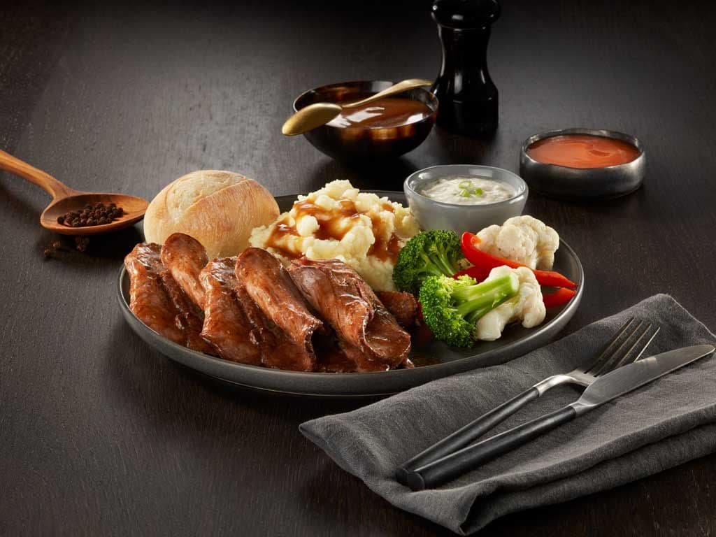 Roast Beef Dinner 9oz