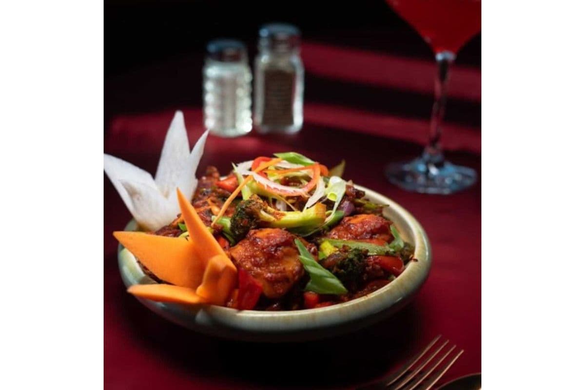 Wok Tossed BBQ Chicken
