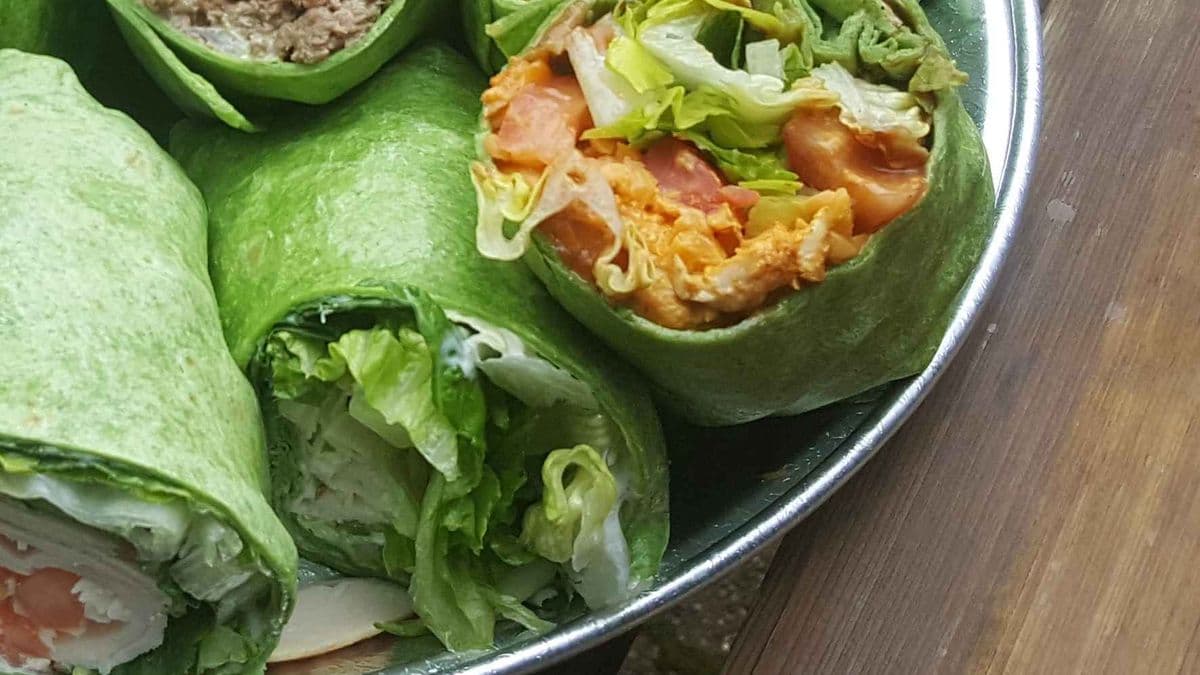Cajun Chicken Wrap