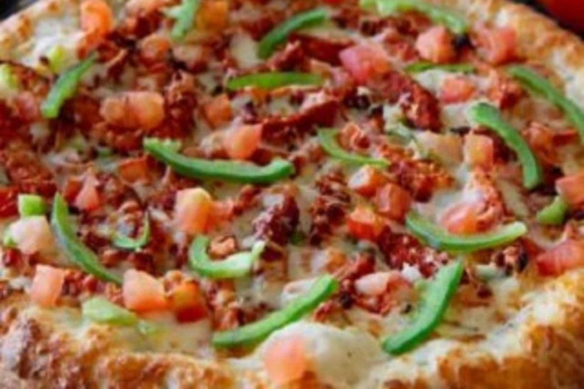 2. 14" Large Butter Chicken Pizza