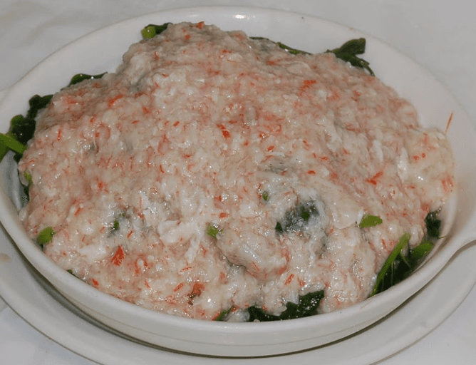 99B. Crab Meat with Snow Pea Leaves