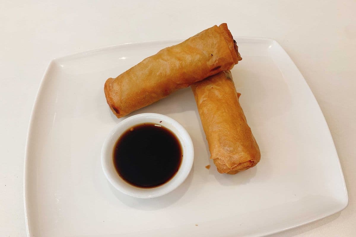 Four Mushroom Vegetarian Spring Roll