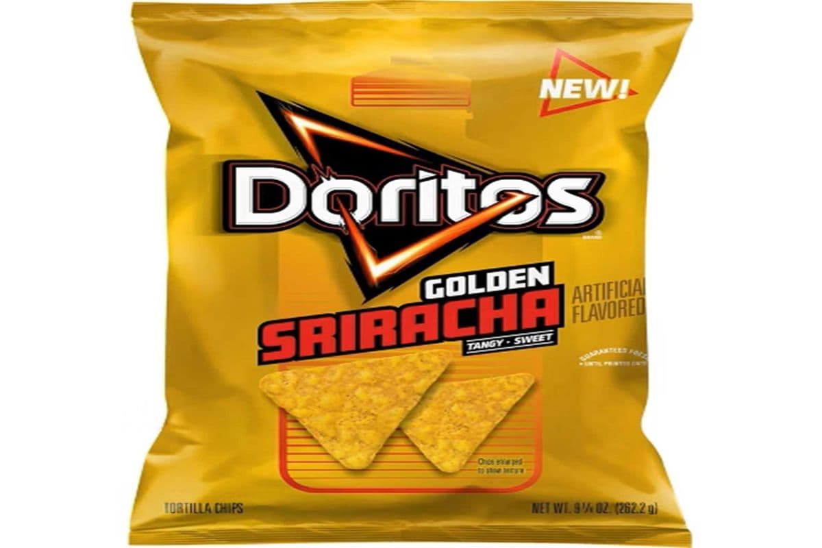 DORITOS TANGY GOLDEN SIRACHA (210G) (250 Cal)
