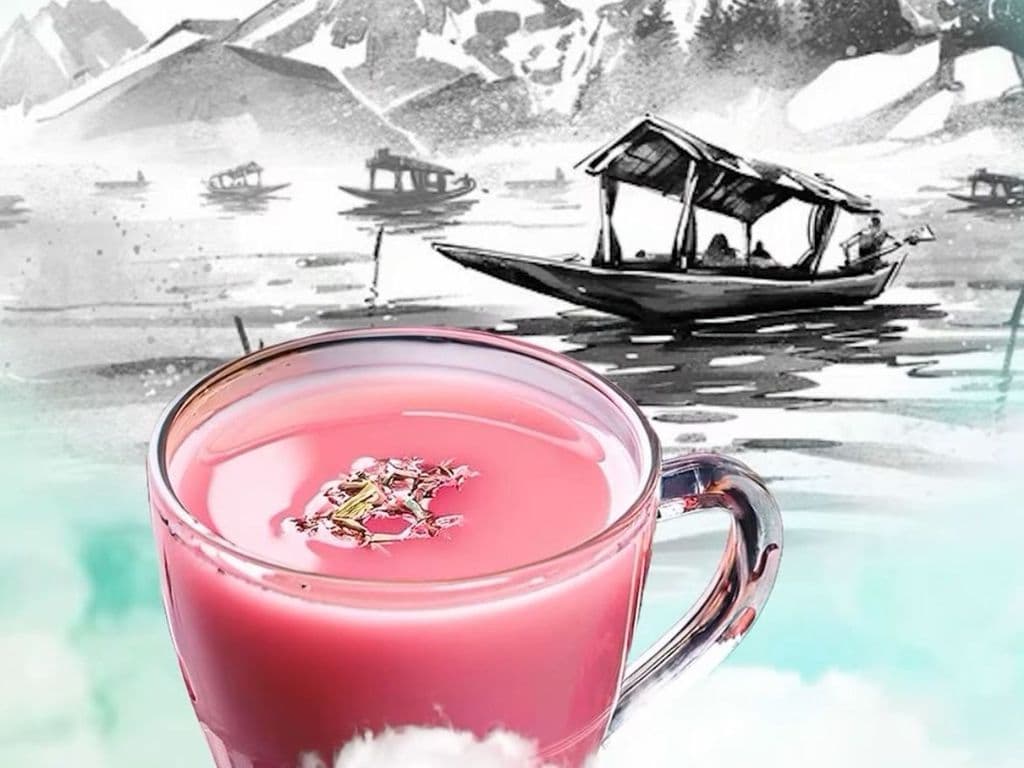 Kashmiri Pink Tea ( With Nuts)