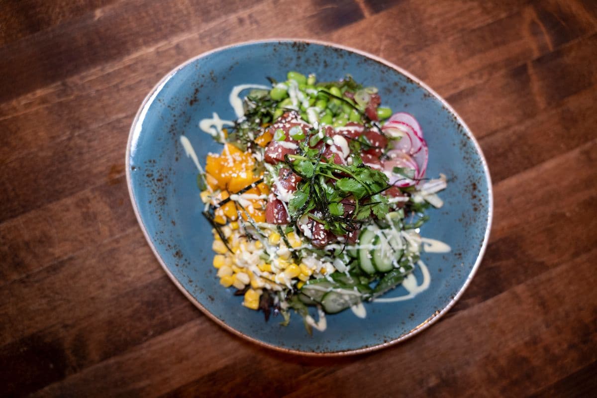 Ahi Tuna Poke Salad