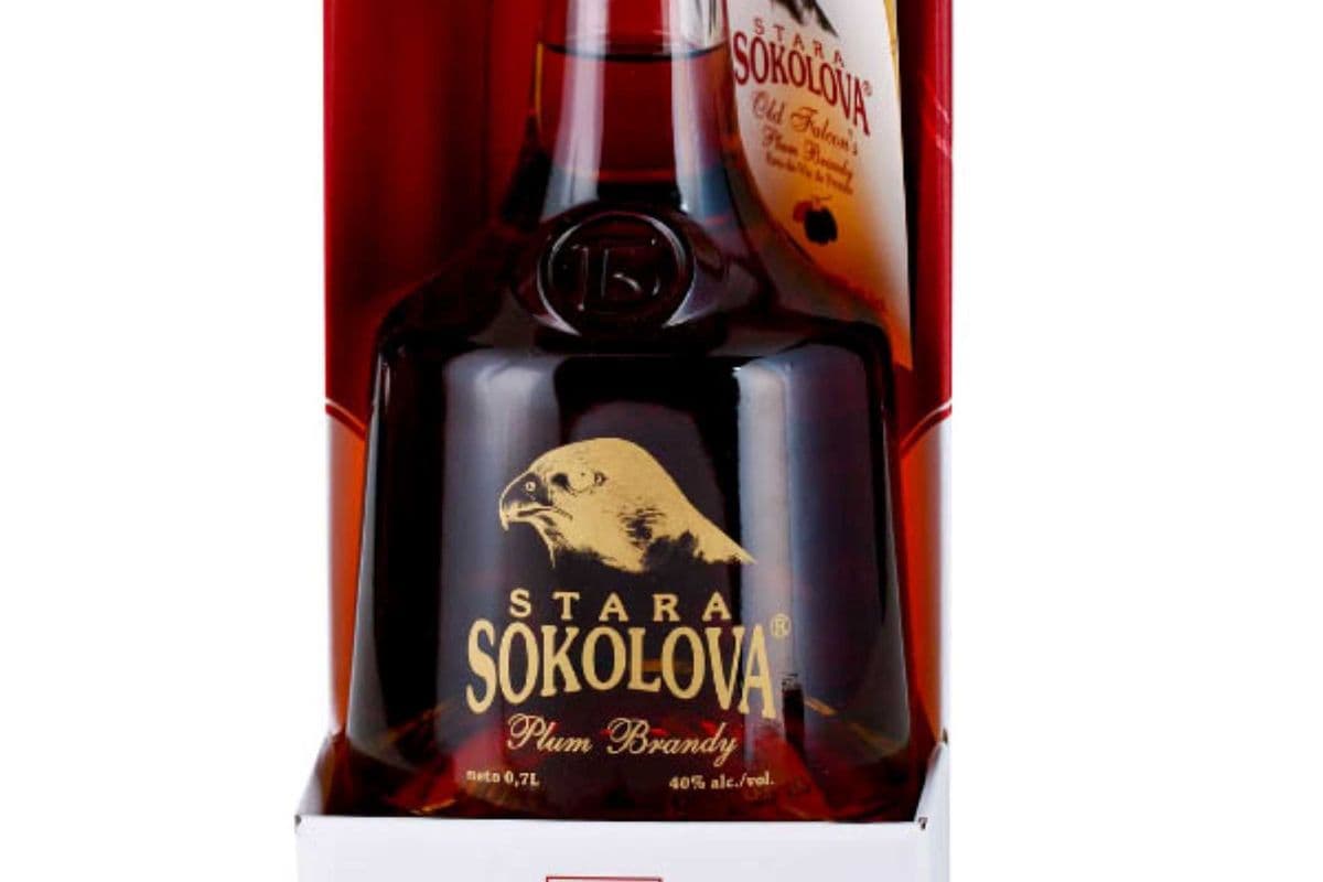 STARA SOKOLOVA PLUM BRANDY LUX 7 YEAR (1 x 700ML)