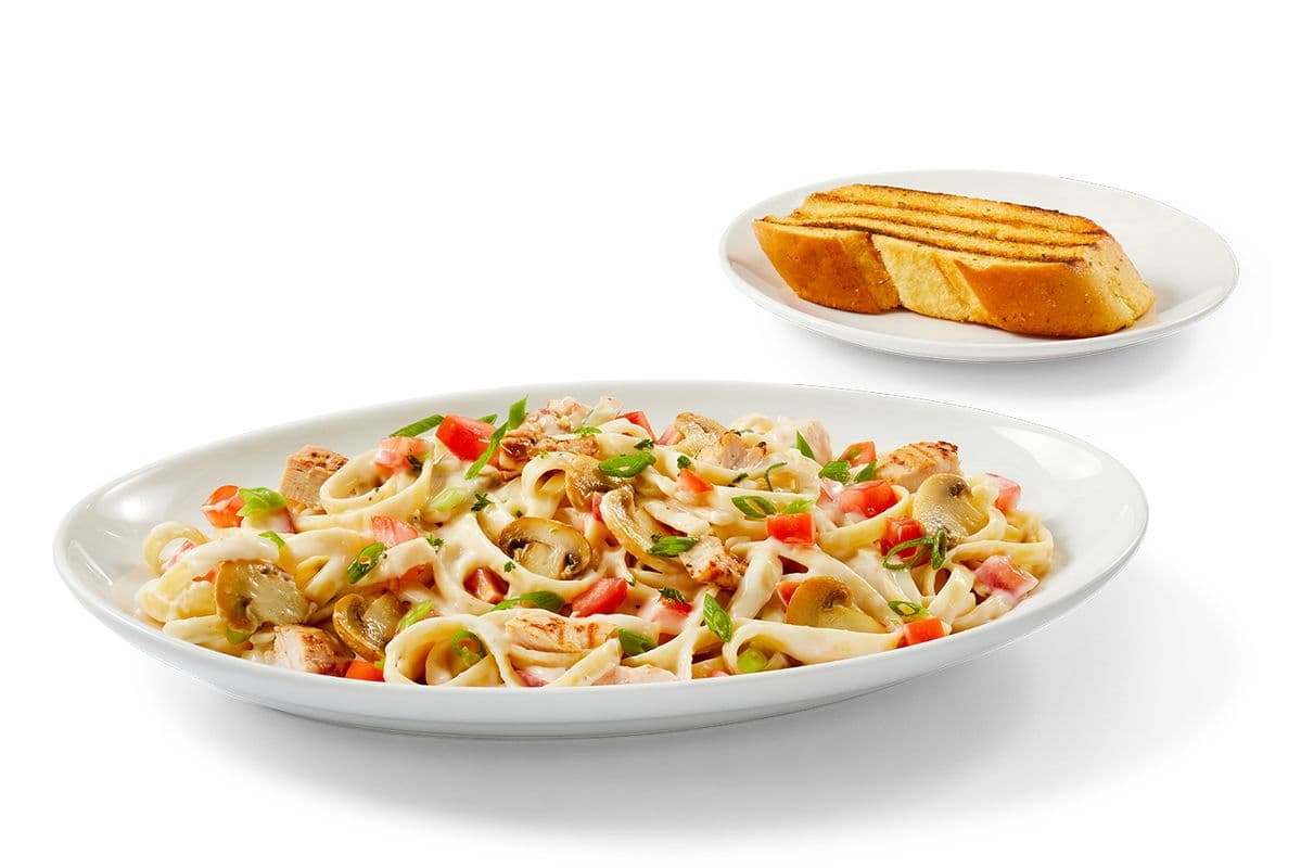 Chicken and Mushroom Fettuccini