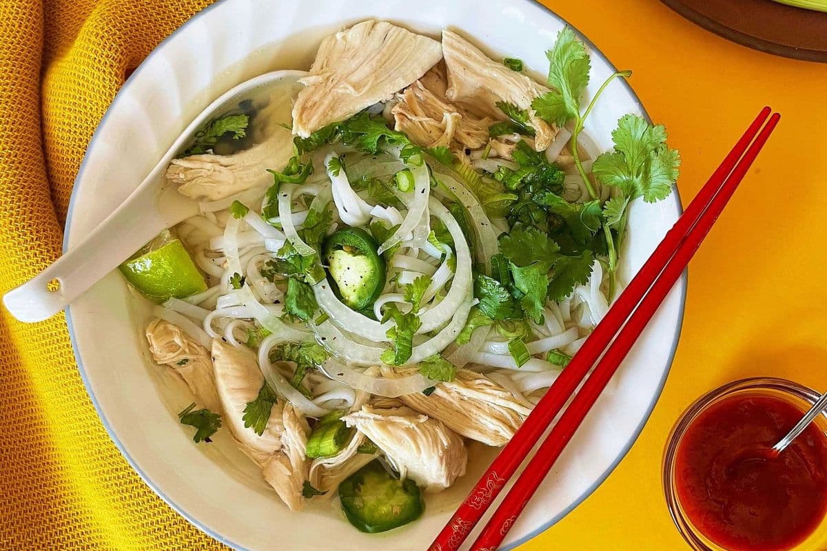 Pho au poulet
