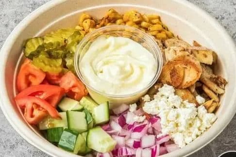Organic Chicken Shawarma Bowl