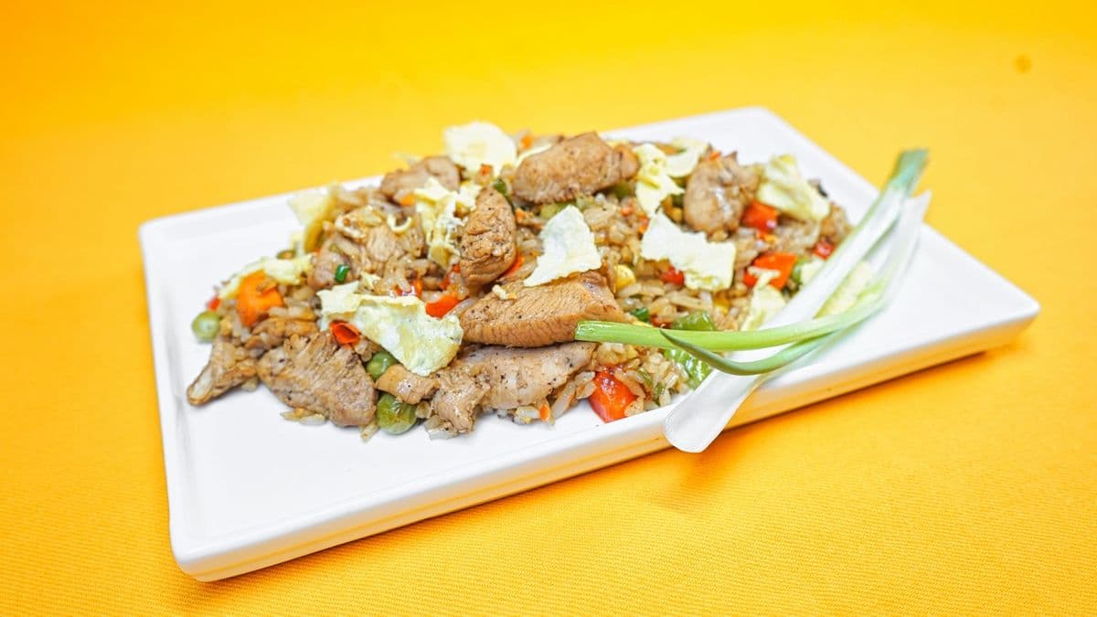 Chicken Fried Rice- Arroz Chaufa de Pollo
