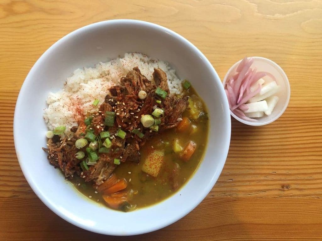Korean Curry Denjung Pork