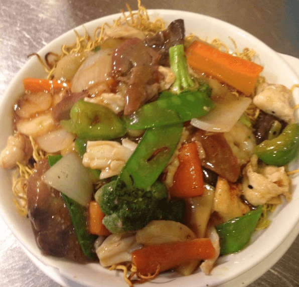 158. Fried Noodles Cantonese Style