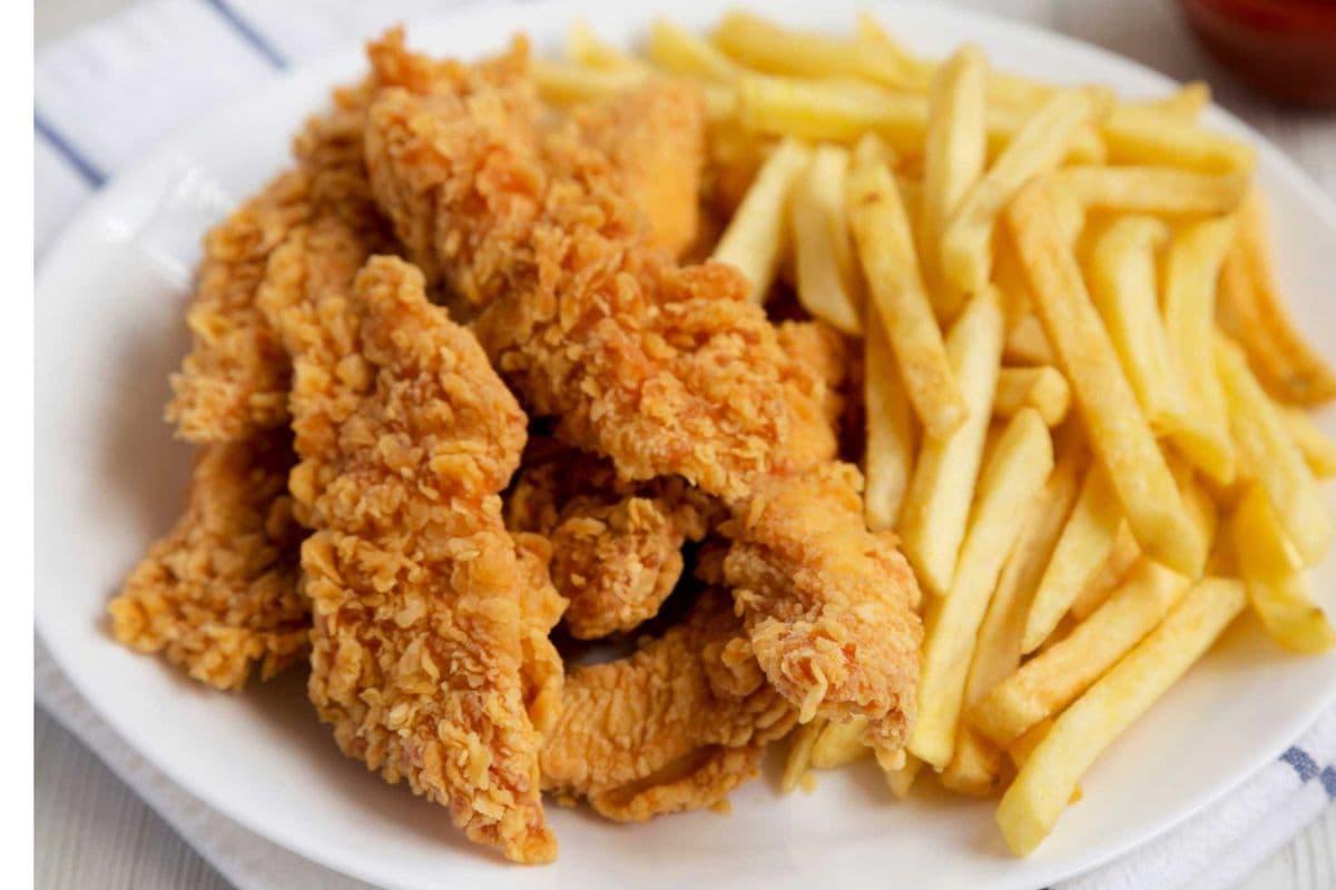Chicken Fingers with Fries