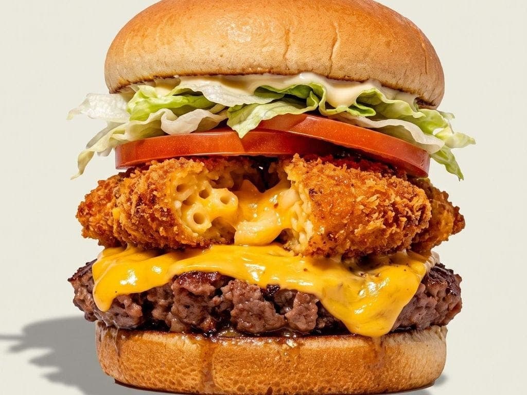 Mac N Cheese Burger