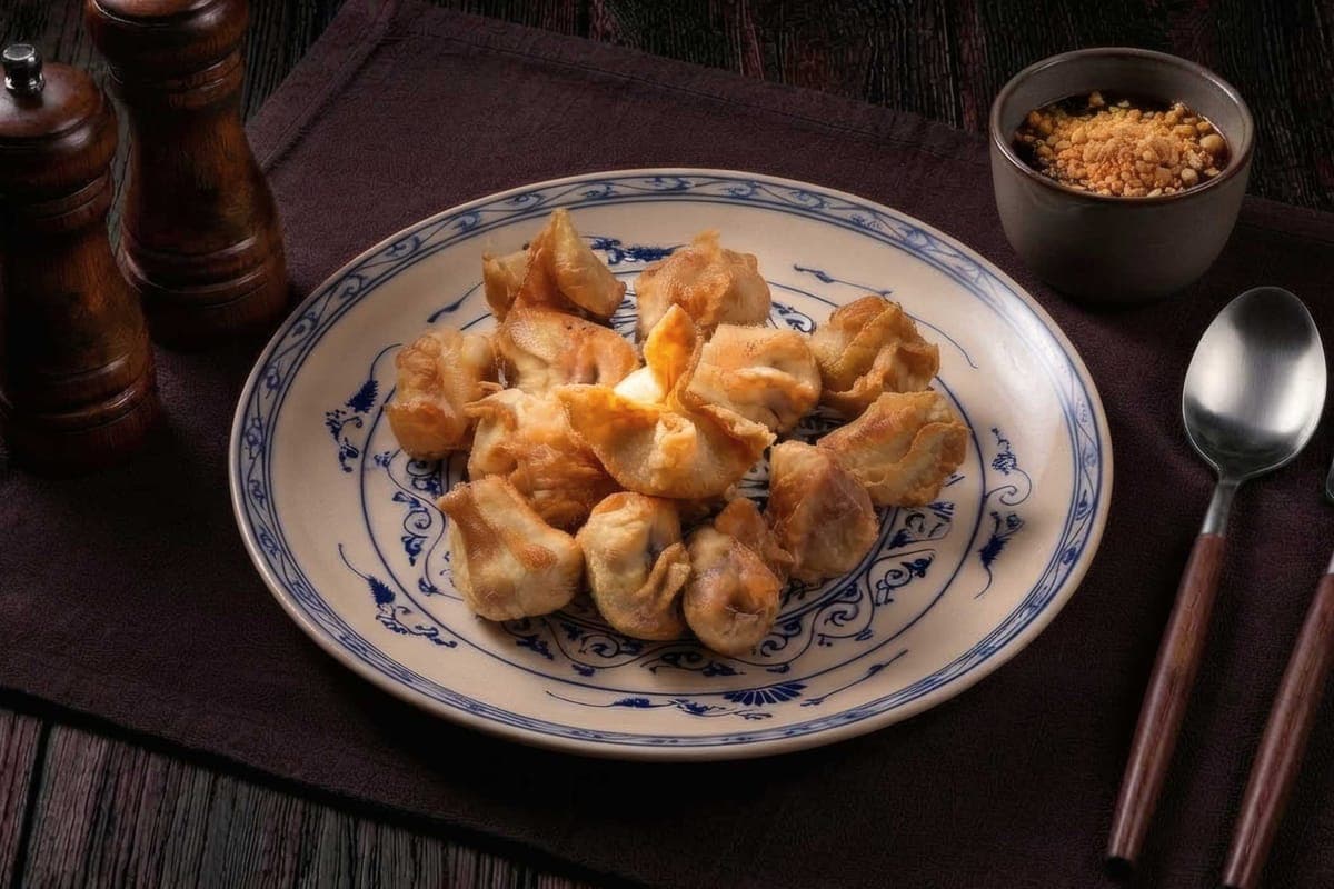 5A. Deep-Fried Pork Dumplings (12 pcs)