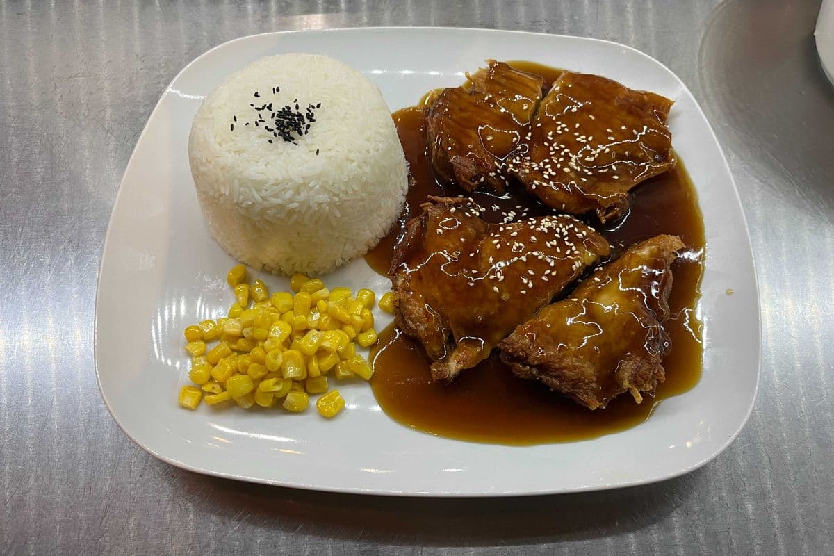 Glazed Teriyaki Chicken on Rice