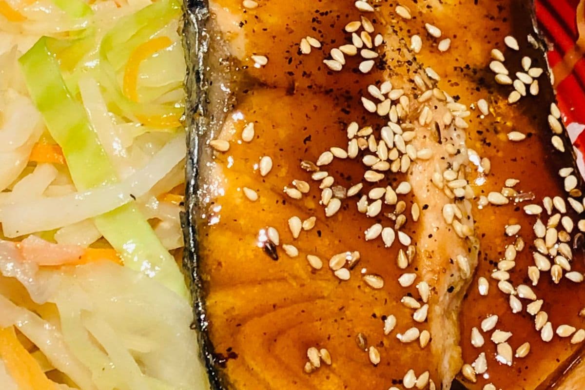 Salmon Teriyaki Don